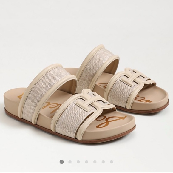 Sam Edelman ROWAN SLIDE FOOTBED SANDAL Women’s Size 9.5 US - Picture 1 of 12